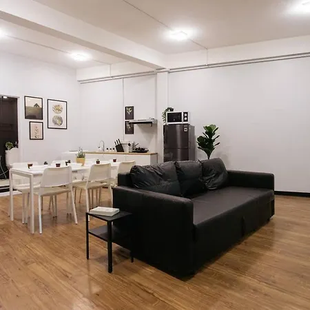 U3 Large 2 Bedroom Full Kitchen Near Bts Udomsuk