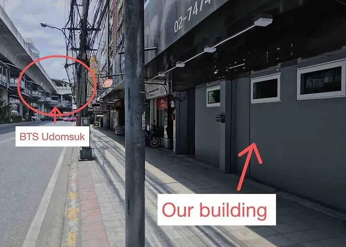U3 Large 2 Bedroom Full Kitchen Near Bts Udomsuk Apartment Bangkok