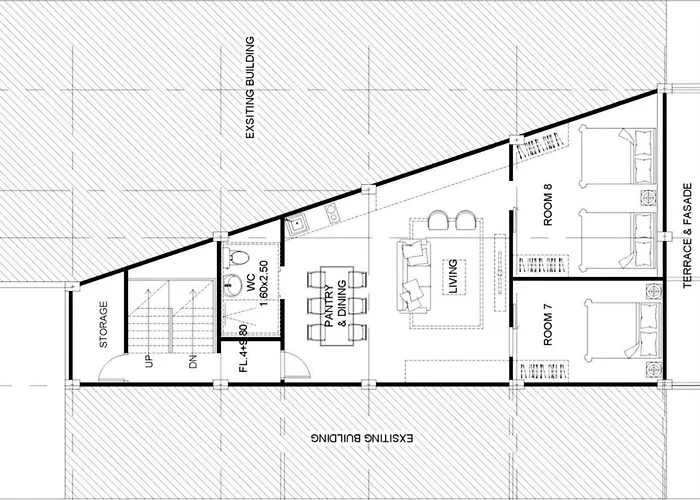 U3 Large 2 Bedroom Full Kitchen Near Bts Udomsuk Bangkok