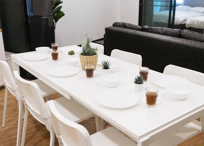 U3 Large 2 Bedroom Full Kitchen Near Bts Udomsuk * Bangkok