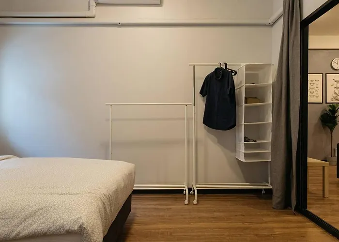U3 Large 2 Bedroom Full Kitchen Near Bts Udomsuk Bangkok